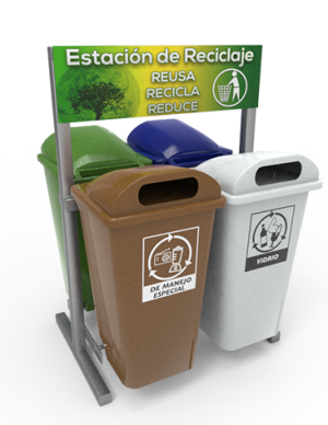 Estación De Reciclaje ECOL-560-RT2 