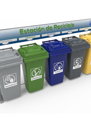 Estación De Reciclaje ECOL-600-HD1